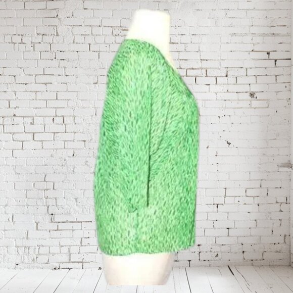 EUC Michael Michael Kors Sheer Bat Wing Blouse Summer - Picture 2 of 5